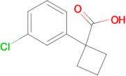 1-(3-Chlorophenyl)cyclobutane-1-carboxylic acid