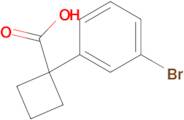 1-(3-Bromophenyl)cyclobutane-1-carboxylic acid