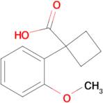 1-(2-Methoxyphenyl)cyclobutane-1-carboxylic acid