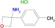 3-p-Tolyloxetan-3-amine hydrochloride
