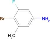 4-Bromo-3-fluoro-5-methylaniline