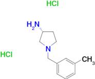 (R)-1-(3-Methylbenzyl)pyrrolidin-3-amine dihydrochloride