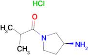 (S)-1-(3-Aminopyrrolidin-1-yl)-2-methylpropan-1-one hydrochloride