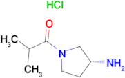 (R)-1-(3-Aminopyrrolidin-1-yl)-2-methylpropan-1-one hydrochloride