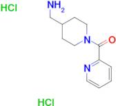 [4-(Aminomethyl)piperidin-1-yl](pyridin-2-yl)methanone dihydrochloride