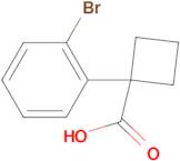 1-(2-Bromophenyl)cyclobutane-1-carboxylic acid