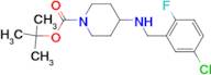 tert-Butyl 4-(5-chloro-2-fluorobenzylamino)piperidine-1-carboxylate