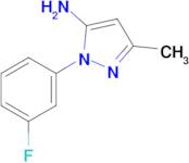 1-(3-Fluorophenyl)-3-methyl-1H-pyrazol-5-amine