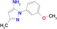 1-(3-Methoxyphenyl)-3-methyl-1H-pyrazol-5-amine