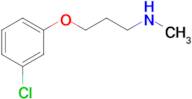 3-(3-Chlorophenoxy)-N-methyl-1-propanamine