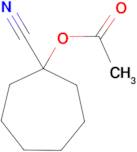 1-Cyanocycloheptyl acetate