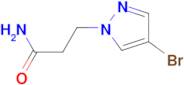 3-(4-Bromo-1H-pyrazol-1-yl)propanamide