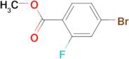 Methyl 4-bromo-2-fluorobenzoate