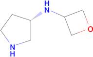 (3S)-N-(Oxetan-3-yl)pyrrolidin-3-amine