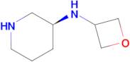 (3S)-N-(Oxetan-3-yl)piperidin-3-amine