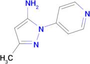 5-Methyl-2-pyridin-4-yl-2H-pyrazol-3-ylamine