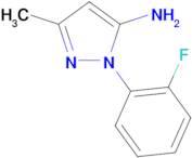 1-(2-Fluorophenyl)-3-methyl-1H-pyrazol-5-amine