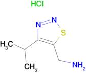 C-(4-Isopropyl-[1,2,3]thiadiazol-5-yl)-methylamine hydrochloride