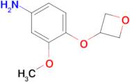 3-Methoxy-4-(oxetan-3-yloxy)aniline
