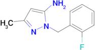 1-(2-Fluorobenzyl)-3-methyl-1H-pyrazol-5-amine