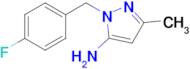 1-(4-Fluorobenzyl)-3-methyl-1H-pyrazol-5-amine