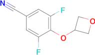 3,5-Difluoro-4-(oxetan-3-yloxy)benzonitrile