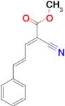 (2E,4E)-2-Cyano-5-phenyl-penta-2,4-dienoic acid methyl ester