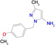 2-(4-Methoxybenzyl)-5-methyl-2H-pyrazol-3-ylamine