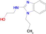 2-[(1-Propyl-1H-benzimidazol-2-yl)amino]ethanol