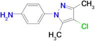 4-(4-Chloro-3,5-dimethyl-pyrazol-1-yl)-phenylamine