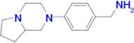 1-(4-Hexahydropyrrolo[1,2-A]-pyrazin-2(1H)-ylphenyl)methanamine