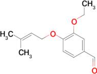 3-Ethoxy-4-[(3-methyl-2-buten-1-yl)oxy]-benzaldehyde