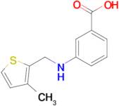 3-{[(3-Methyl-2-thienyl)methyl]amino}benzoic acid