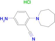 5-Amino-2-azepan-1-ylbenzonitrile hydrochloride