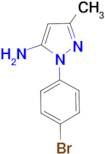 1-(4-Bromophenyl)-3-methyl-1H-pyrazol-5-amine