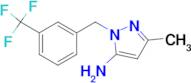 5-Methyl-2-(3-trifluoromethylbenzyl)-2H-pyrazol-3-ylamine