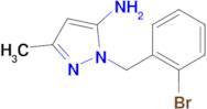 1-(2-Bromobenzyl)-3-methyl-1H-pyrazol-5-amine