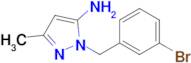 1-(3-Bromobenzyl)-3-methyl-1H-pyrazol-5-amine