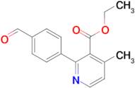 2-(4-Formyl-phenyl)-4-methyl-nicotinic acid ethyl ester