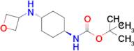tert-Butyl (1R*,4R*)-4-oxetan-3-ylamino)-cyclohexylcarbamate