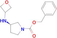 Benzyl (3R)-3-(oxetan-3-yl)amino)pyrrolidine-1-carboxylate