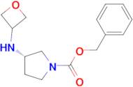 Benzyl (3S)-3-(oxetan-3-yl)amino)pyrrolidine-1-carboxylate