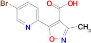 5-(5-Bromo-pyridin-2-yl)-3-methyl-isoxazole-4-carboxylic acid