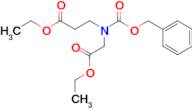 3-(Benzyloxycarbonyl-ethoxycarbonylmethyl-amino)-propionic acid ethyl ester