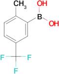 2-Methyl-5-(trifluoromethyl)phenyl boronic acid