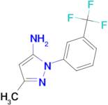 3-Methyl-1-[3-(trifluoromethyl)phenyl]-1H-pyrazol-5-amine