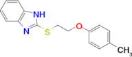 2-{[2-(4-Methylphenoxy)ethyl]thio}-1H-benzimidazole