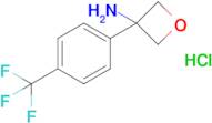 3-(4-(Trifluoromethylphenyl)-oxetan-3-ylamine hydrochloride