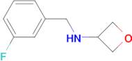 N-(3-Fluorobenzyl)oxetan-3-amine