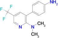 [3-(4-Amino-phenyl)-5-trifluoromethyl-pyridin-2-yl-dimethyl-amine